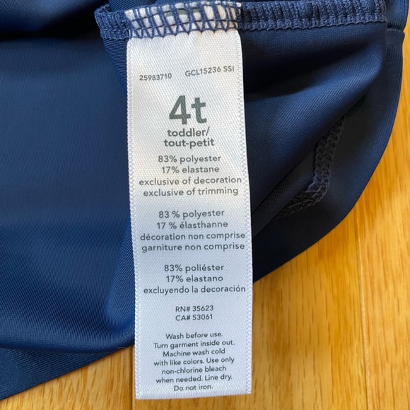 Swim shirt (rash guard) and floaties - Picture 6 of 6